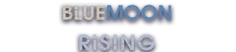 The Blue Moon Rising Title Treatment
