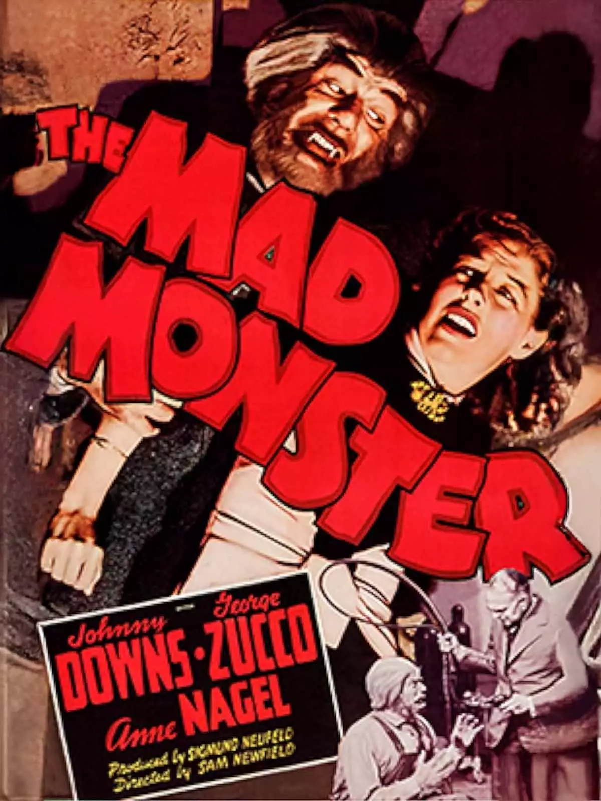 The Mad Monster poster