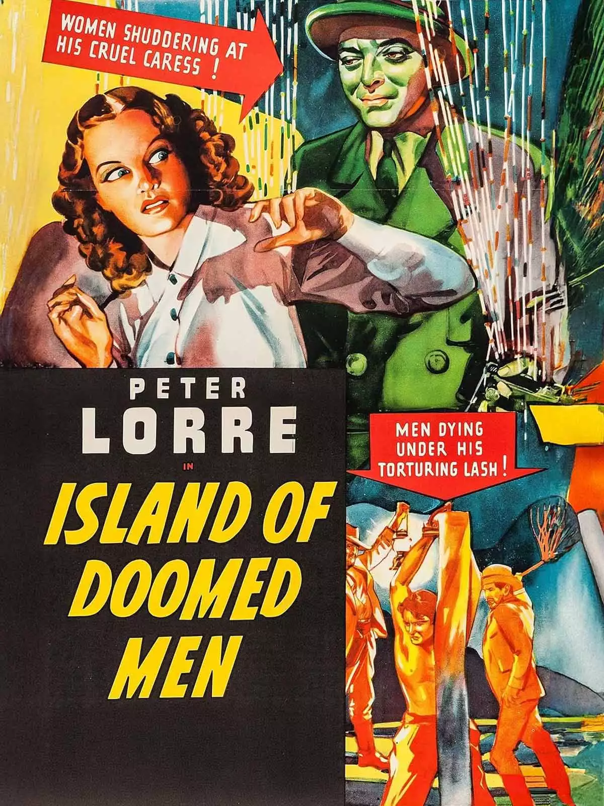 Island of Doomed Men poster