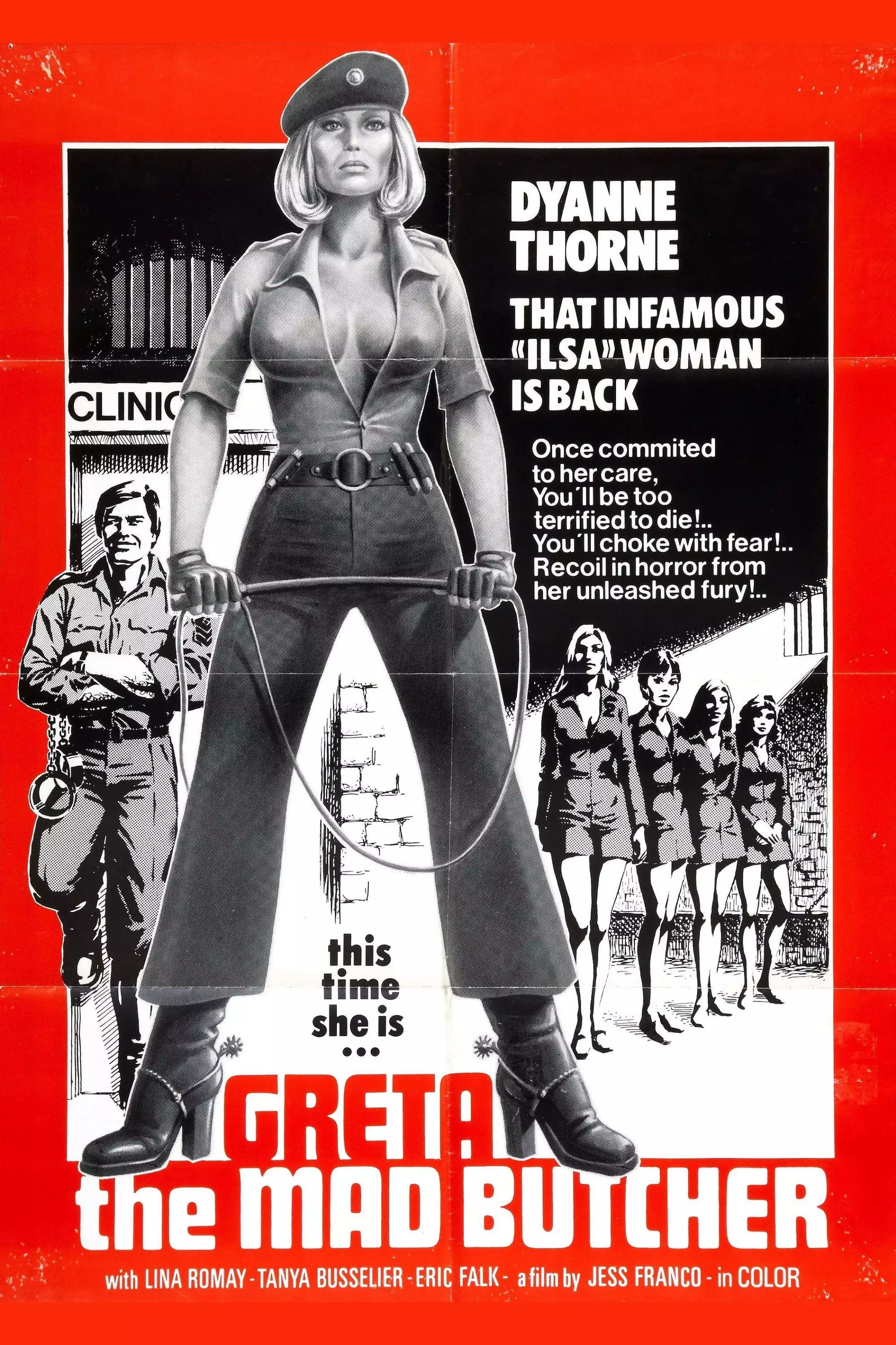 Ilsa, the Wicked Warden poster