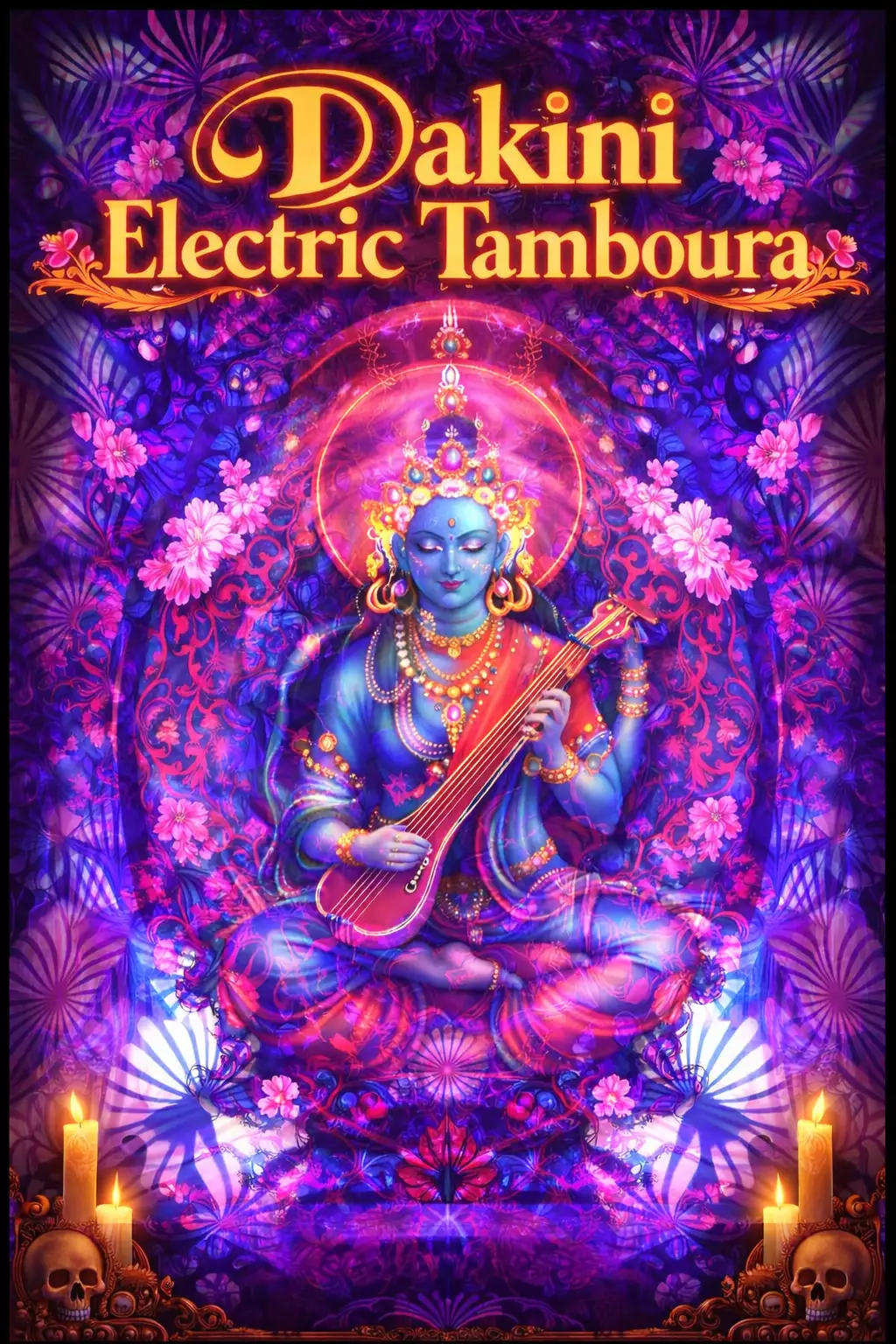 Dakini "Electric Tamboura" poster