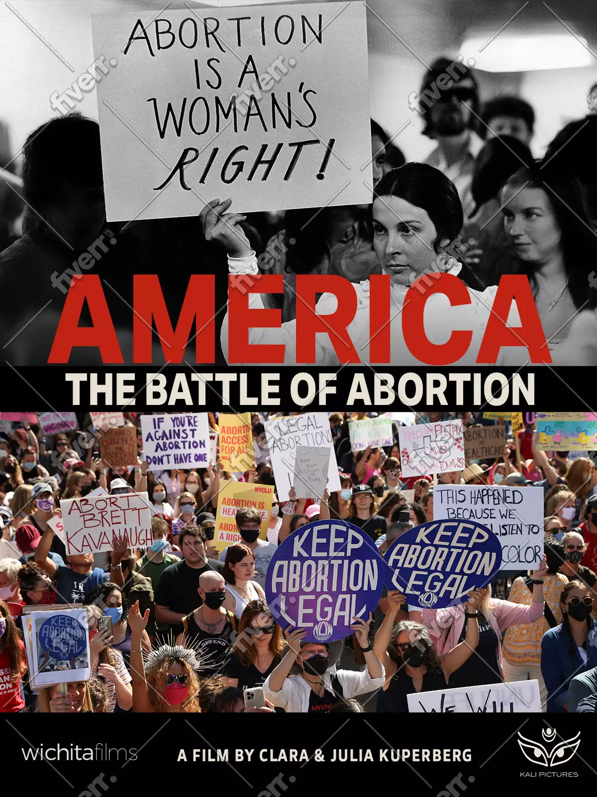 America, the Battle of Abortion poster