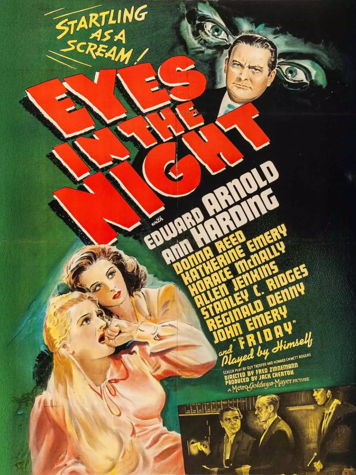 Eyes in the Night poster