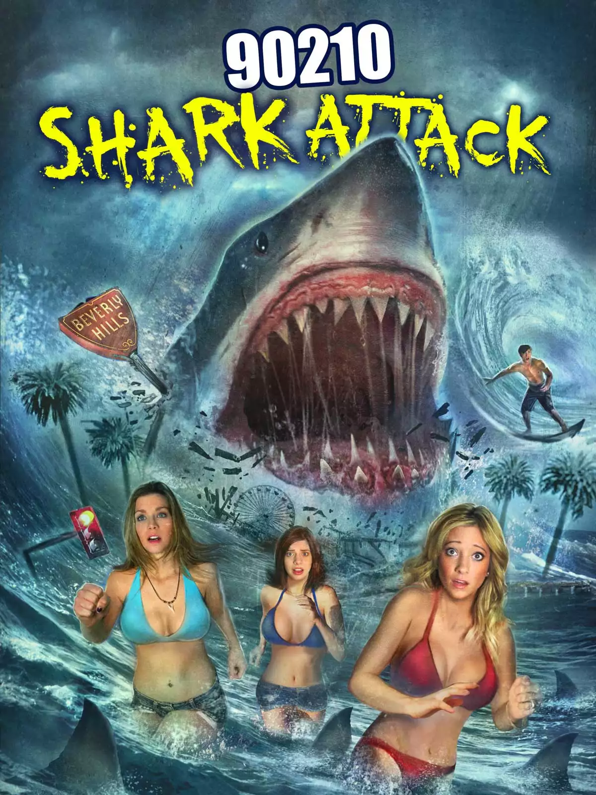 90210 Shark Attack poster