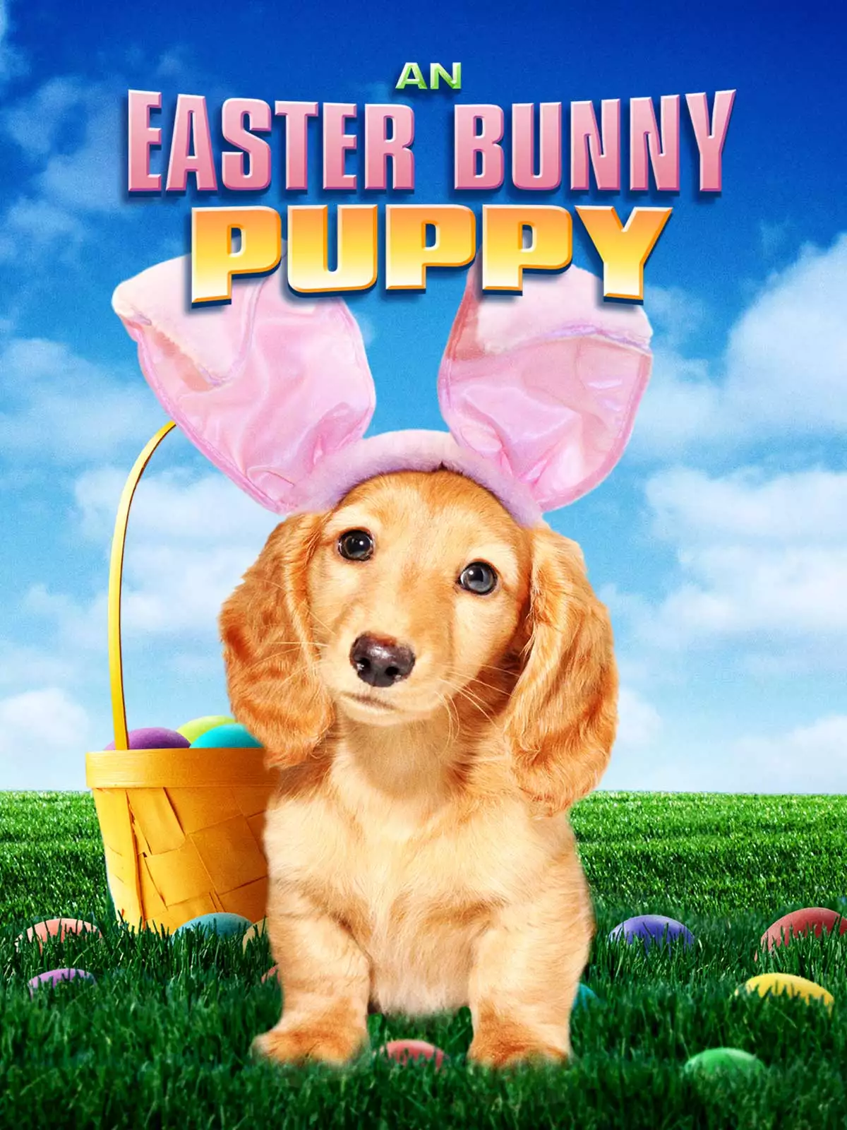 An Easter Bunny Puppy poster