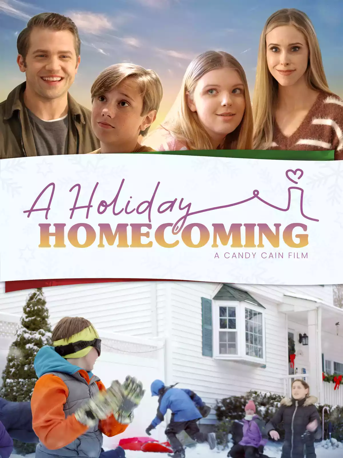 A Holiday Homecoming poster