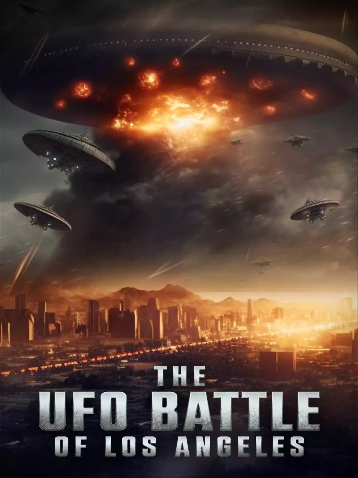 The UFO Battle of Los Angeles poster