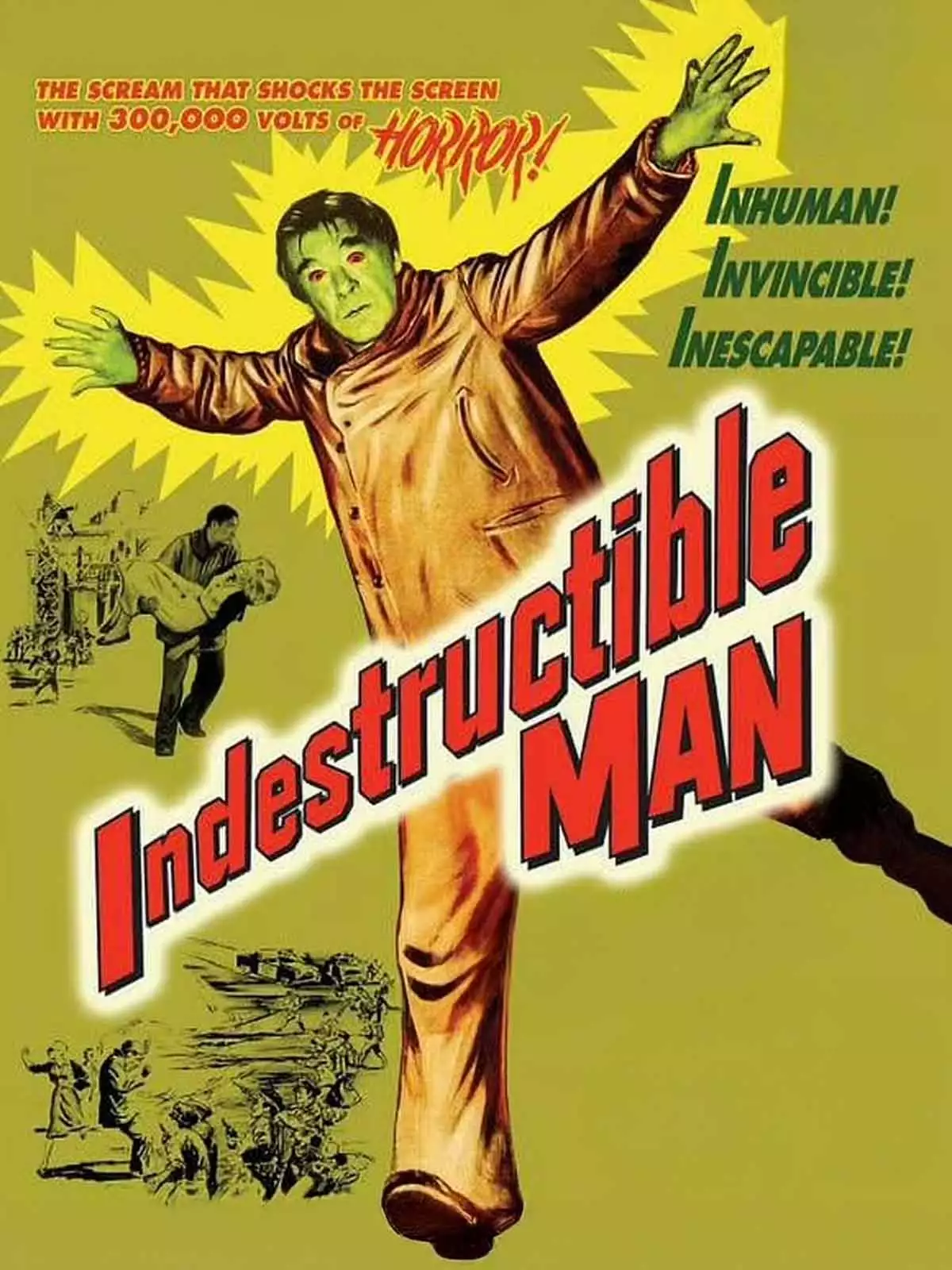 Indestructible Man poster
